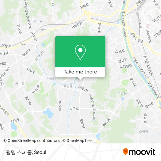 광명 스피돔 map