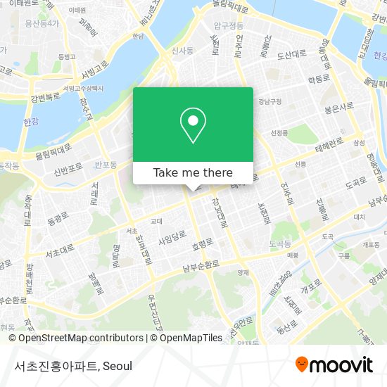 서초진흥아파트 map