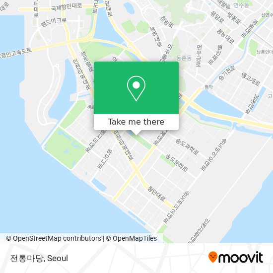 전통마당 map