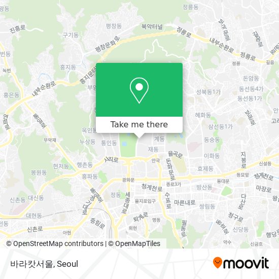 바라캇서울 map