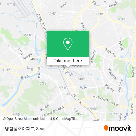 병점성호아파트 map