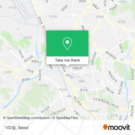 102동 map