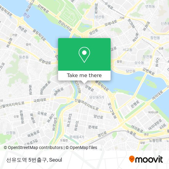 선유도역 5번출구 map