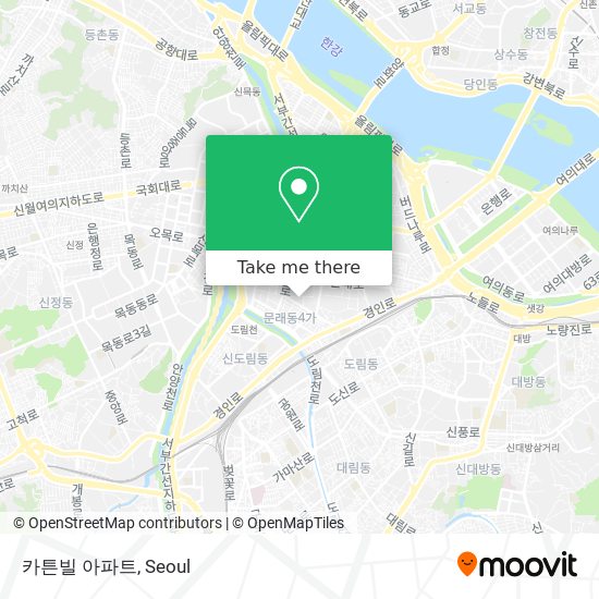 카튼빌 아파트 map