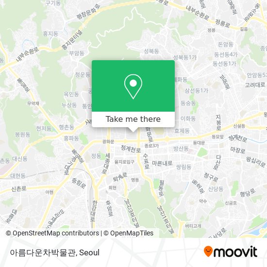 아름다운차박물관 map