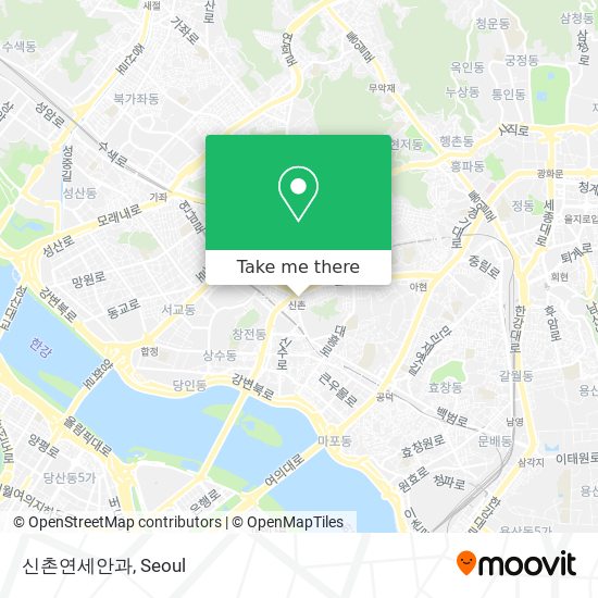 신촌연세안과 map