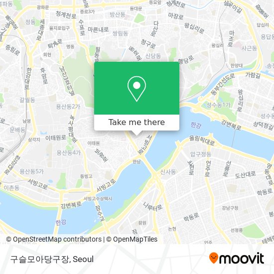 구슬모아당구장 map