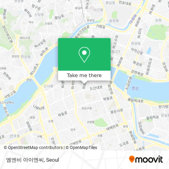 엠엔비 아이엔씨 map