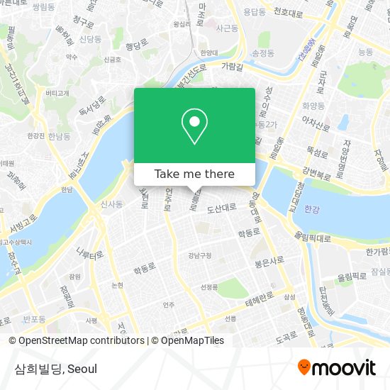 삼희빌딩 map
