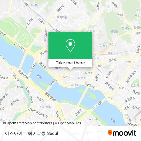 에스아이디 헤어살롱 map
