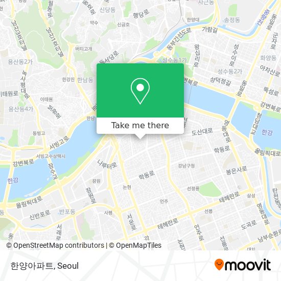 한양아파트 map