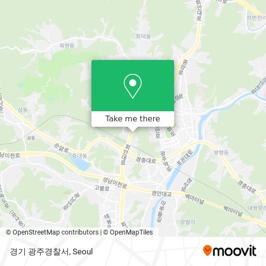 경기 광주경찰서 map