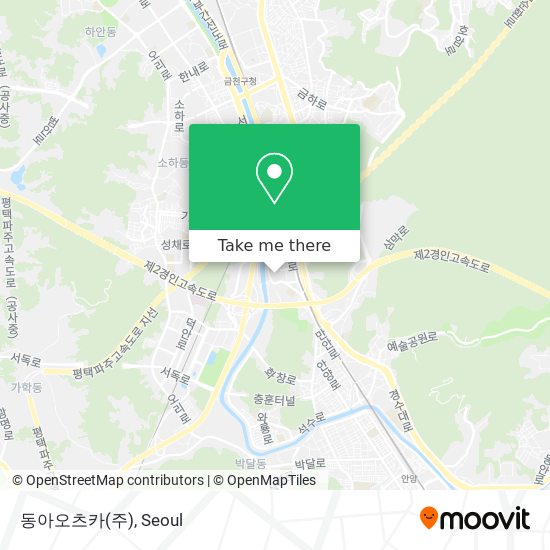 동아오츠카(주) map