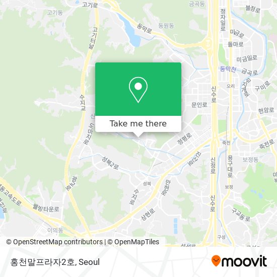 홍천말프라자2호 map