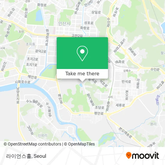 라이언스홀 map