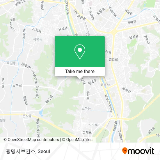 광명시보건소 map