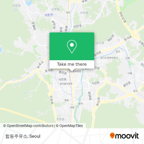 합동주유소 map