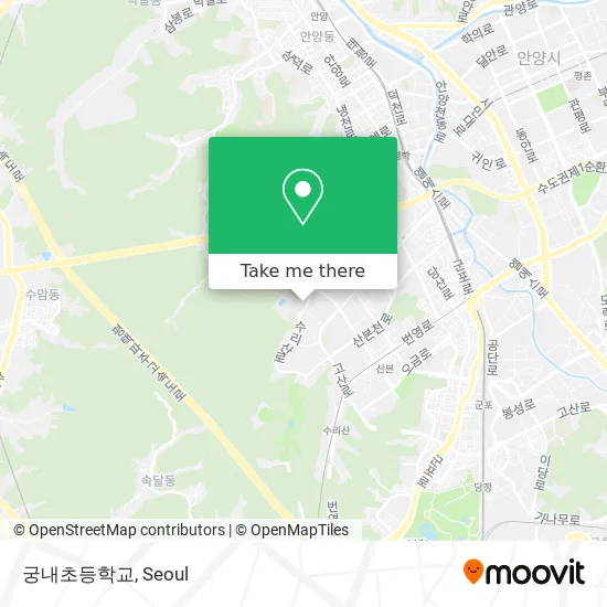 궁내초등학교 map