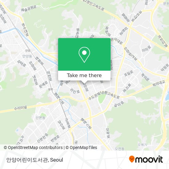 안양어린이도서관 map