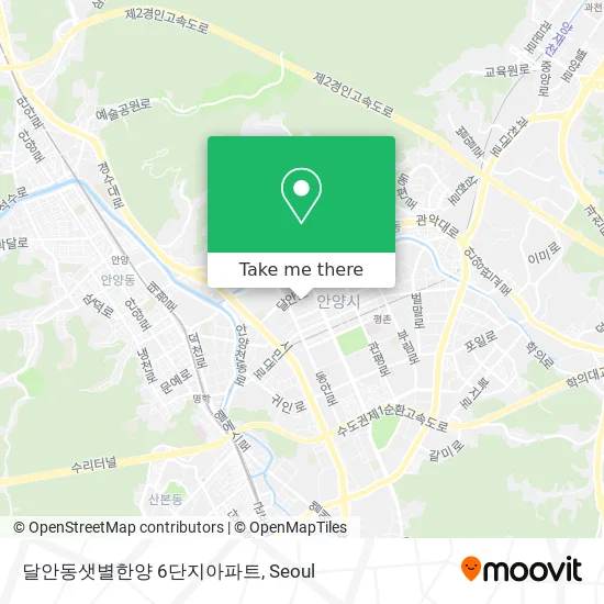 달안동샛별한양 6단지아파트 map