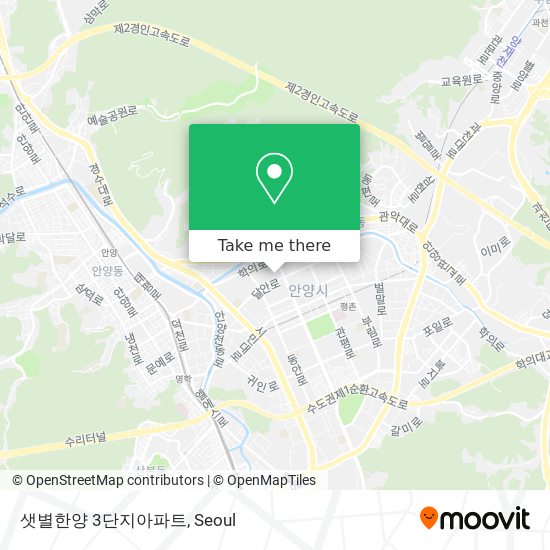 샛별한양 3단지아파트 map