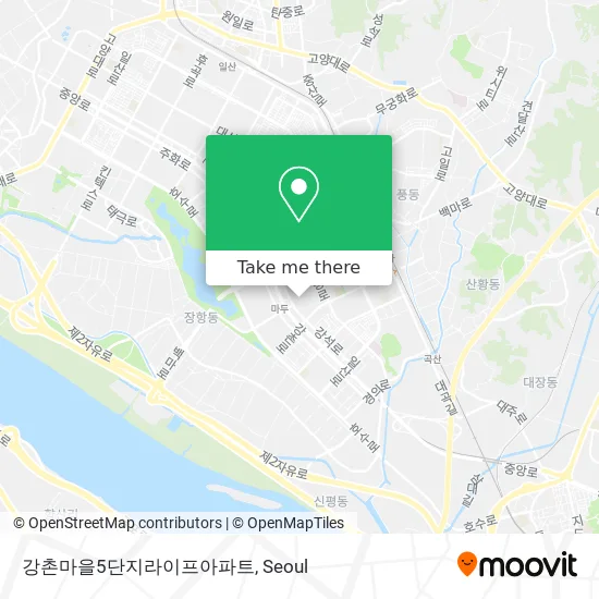 강촌마을5단지라이프아파트 map