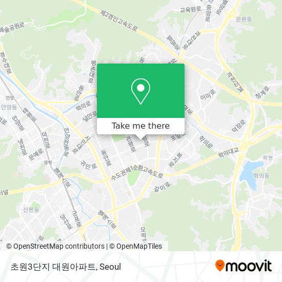 초원3단지 대원아파트 map