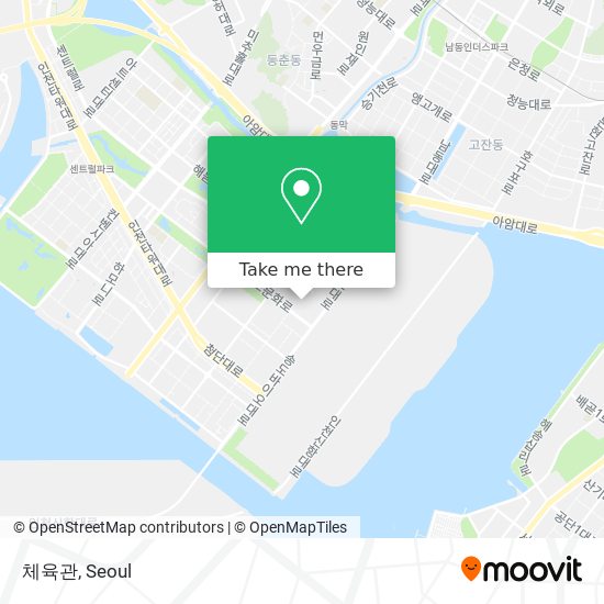 체육관 map