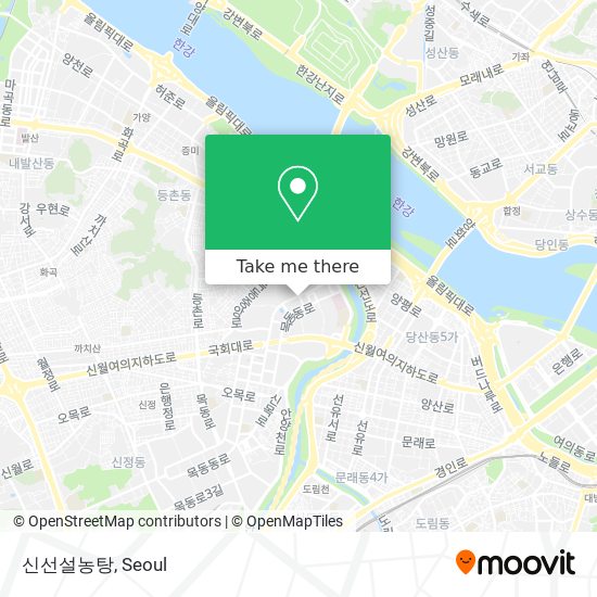 신선설농탕 map