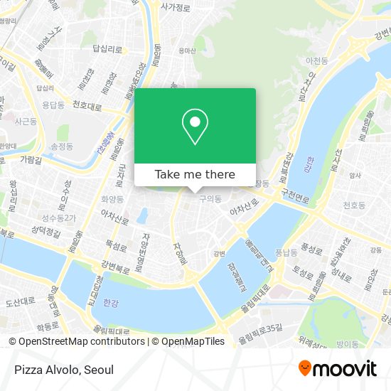 Pizza Alvolo map