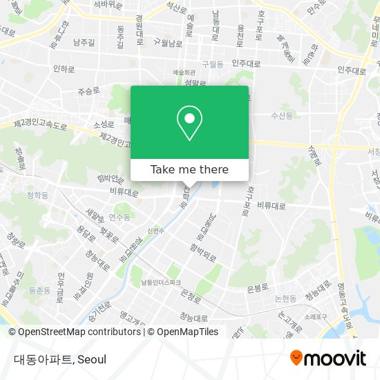 대동아파트 map