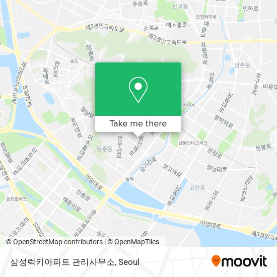 삼성럭키아파트 관리사무소 map