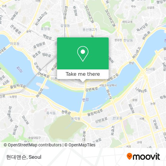 현대맨숀 map