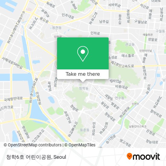 청학6호 어린이공원 map