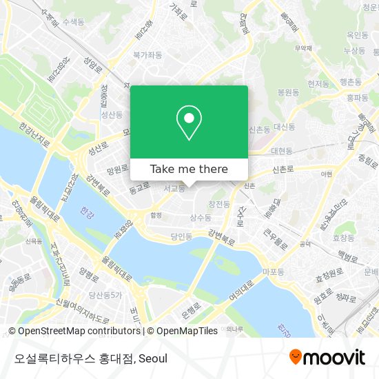 오설록티하우스 홍대점 map