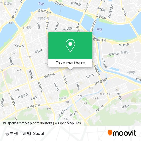 동부센트레빌 map