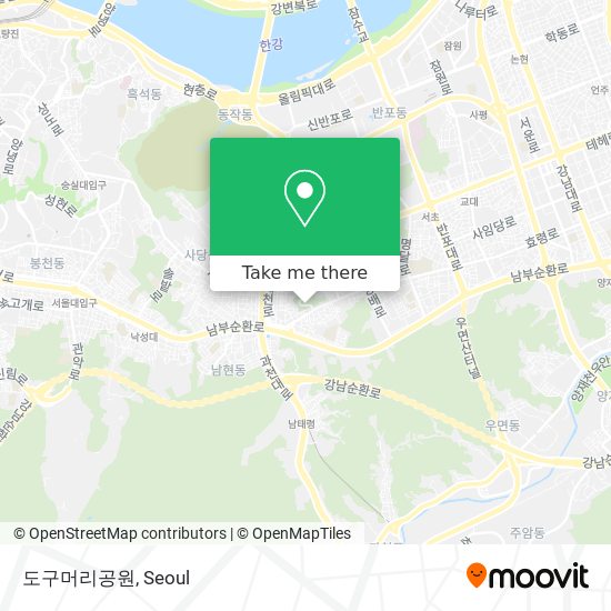 도구머리공원 map