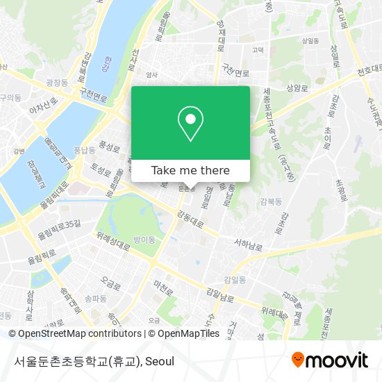 서울둔촌초등학교(휴교) map