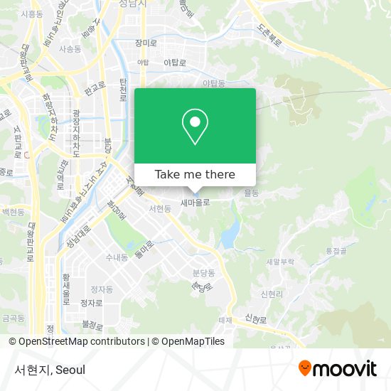 서현지 map