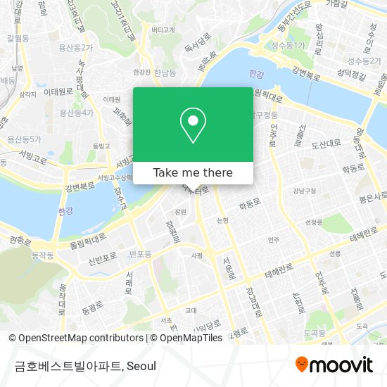 금호베스트빌아파트 map