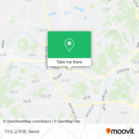 마도교차로 map