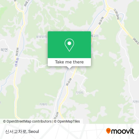 신서교차로 map