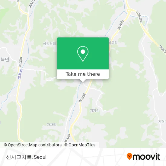 신서교차로 map