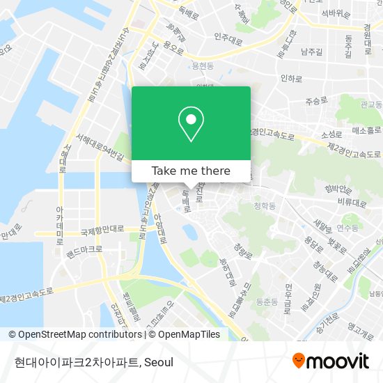 현대아이파크2차아파트 map