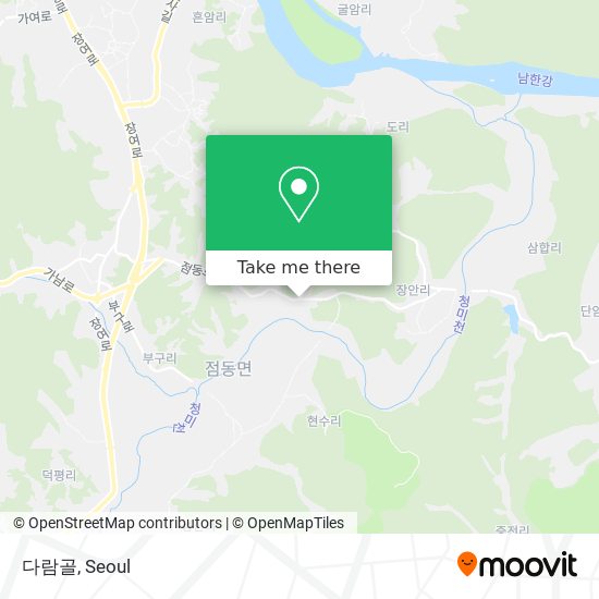 다람골 map