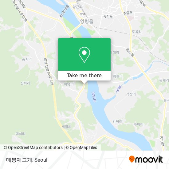 매봉재고개 map
