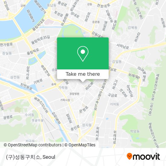 (구)성동구치소 map