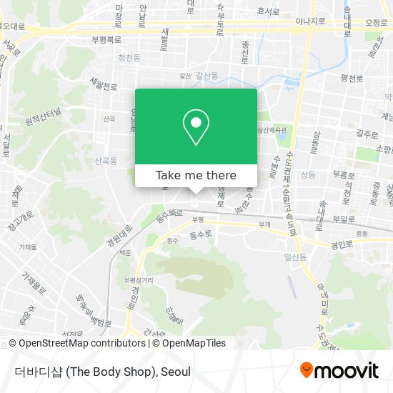 더바디샵 (The Body Shop) map