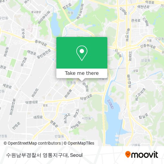 수원남부경찰서 영통지구대 map