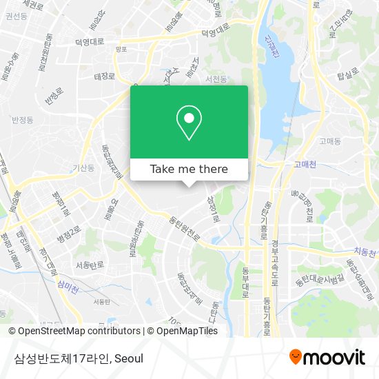 삼성반도체17라인 map